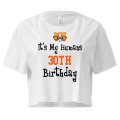 Ladies Festival Cali Crop Top Tee