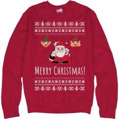 "Merry Christmas" Sweater