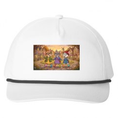 Snapback Five-Panel Rope Hat