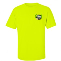 Unisex Ultra Cotton Safety Neon Crewneck Tee