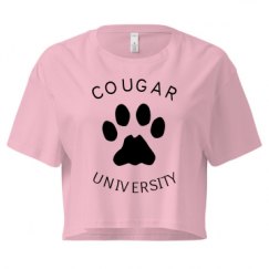 Ladies Festival Cali Crop Top Tee