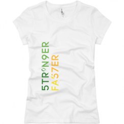 Ladies Slim Fit Basic Promo Jersey Tee