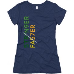 Ladies Slim Fit Super Soft Triblend Tee