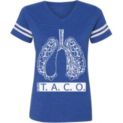 Ladies Relaxed Fit Vintage Sports Tee