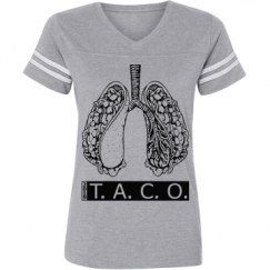 Ladies Relaxed Fit Vintage Sports Tee