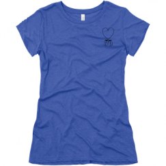 Ladies Slim Fit Super Soft Triblend Tee
