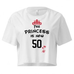 Ladies Festival Cali Crop Top Tee