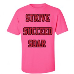 Unisex Ultra Cotton Safety Neon Crewneck Tee