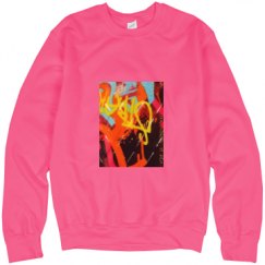 Unisex Neon Crewneck Sweatshirt