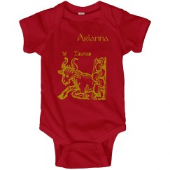 Arianna's zodiac  onesie 
