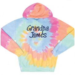 Unisex Tie-Dye Fleece Hoodie