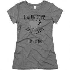 Ladies Slim Fit Super Soft Triblend Tee