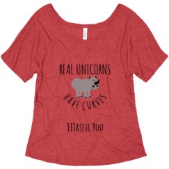 Ladies Flowy Slouchy Tee