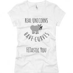 Ladies Slim Fit Basic Promo Jersey Tee