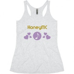 Ladies Slim Fit Super Soft Racerback Triblend Tank