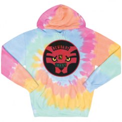Unisex Tie-Dye Fleece Hoodie