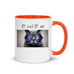 11oz Ceramic Mug with Color Inside