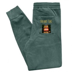 Pigment-Dyed Fleece Pants