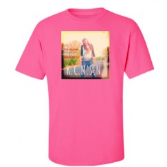 Unisex Ultra Cotton Safety Neon Crewneck Tee