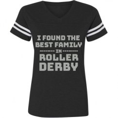 Ladies Relaxed Fit Vintage Sports Tee