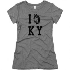 Ladies Slim Fit Super Soft Triblend Tee