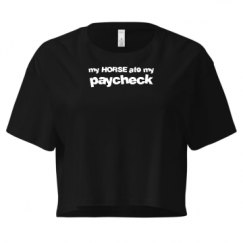 Ladies Festival Cali Crop Top Tee