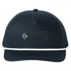 Snapback Five-Panel Rope Hat