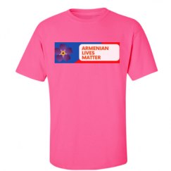 Unisex Ultra Cotton Safety Neon Crewneck Tee