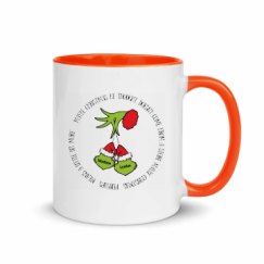 11oz Ceramic Mug with Color Inside