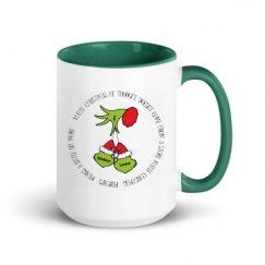 15oz Ceramic Mug with Color Inside