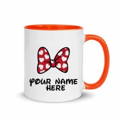 11oz Ceramic Mug with Color Inside