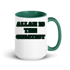 15oz Ceramic Mug with Color Inside