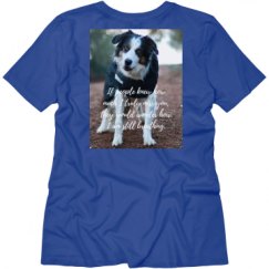 Ladies Relaxed Fit V-Neck Tee