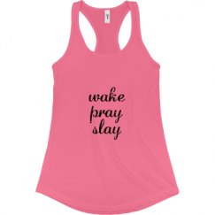 Ladies Slim Fit Racerback Tank Top