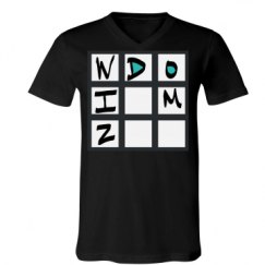 Unisex V-Neck Jersey Tee