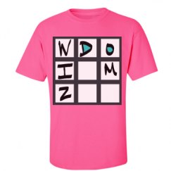 Unisex Ultra Cotton Safety Neon Crewneck Tee