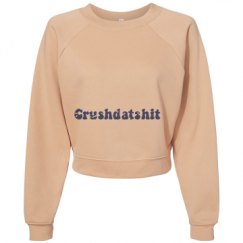 Women's Raglan Pullover Fleece
