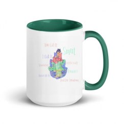 15oz Ceramic Mug with Color Inside