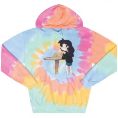 Unisex Tie-Dye Fleece Hoodie