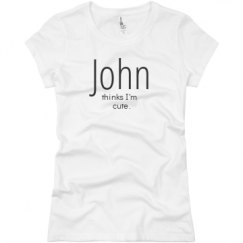 Ladies Slim Fit Basic Promo Jersey Tee