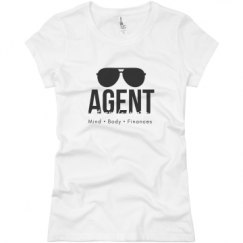 Ladies Slim Fit Basic Promo Jersey Tee