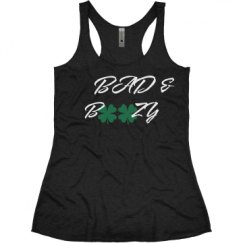 Ladies Slim Fit Super Soft Racerback Triblend Tank