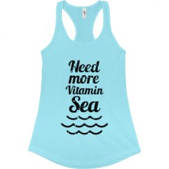 Ladies Slim Fit Racerback Tank Top