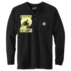 Unisex Carhartt Long Sleeve Henley Tee 