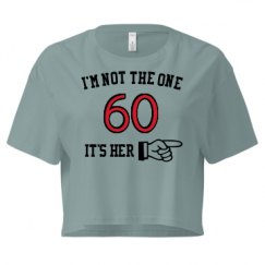 Ladies Festival Cali Crop Top Tee