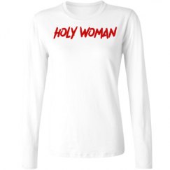 Ladies Relaxed Fit Basic Long Sleeve Tee