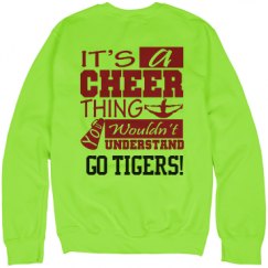 Unisex Neon Crewneck Sweatshirt