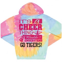 Unisex Tie-Dye Fleece Hoodie