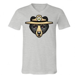 Unisex V-Neck Jersey Tee