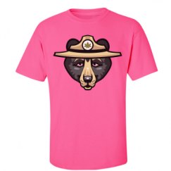 Unisex Ultra Cotton Safety Neon Crewneck Tee